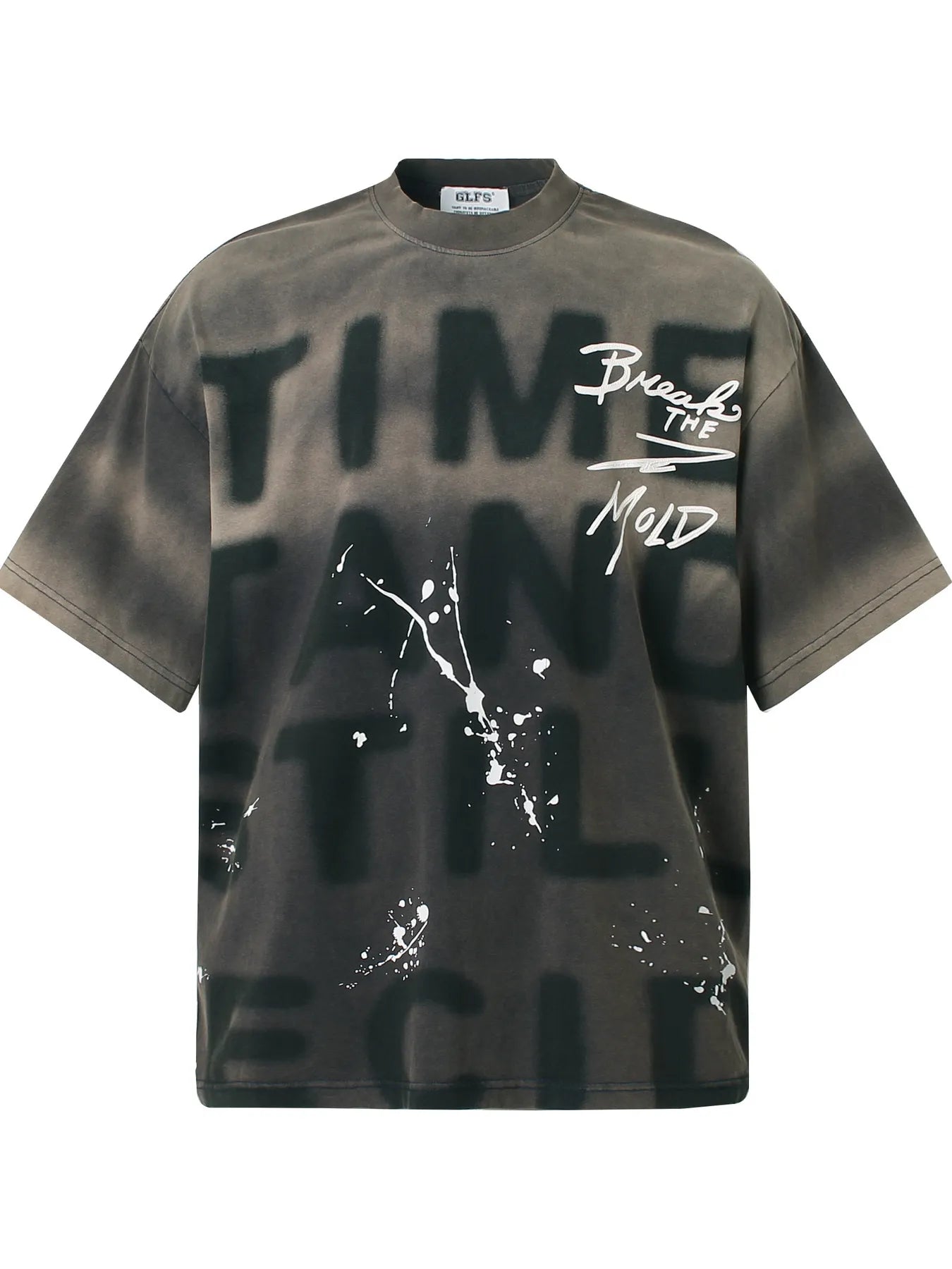 Men's Graffiti Style Oversized T-Shirt