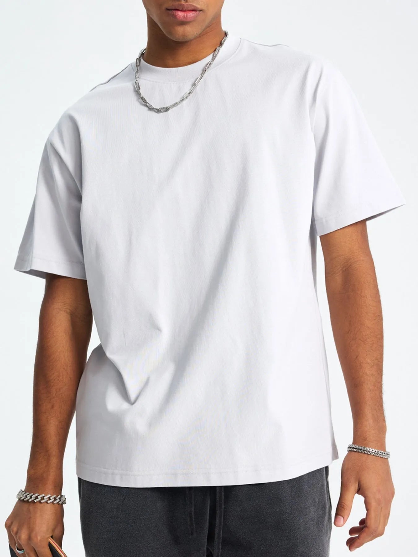 Men's Classic Crew Neck Oversized T-Shirt