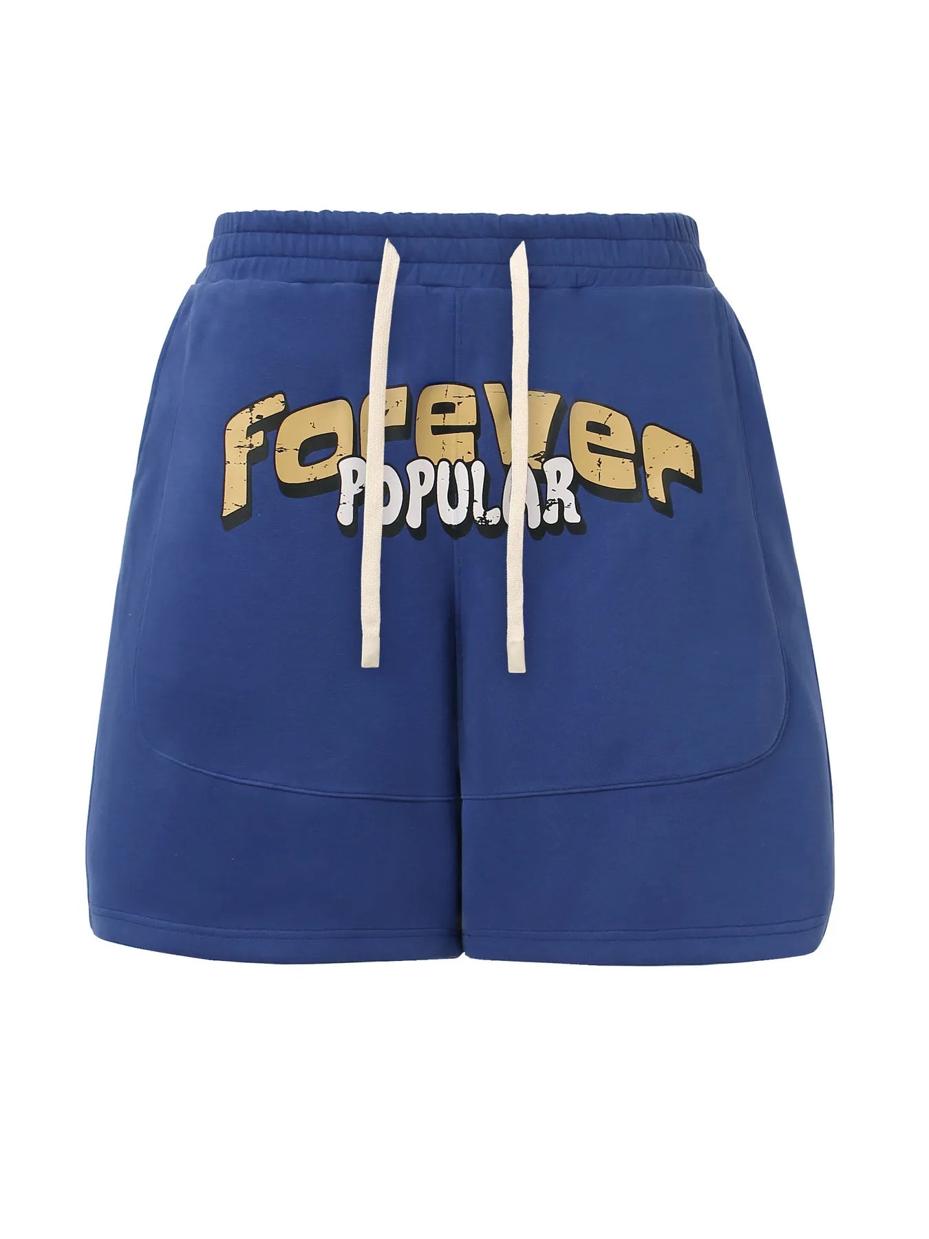 Men's Letter Drawstring Shorts