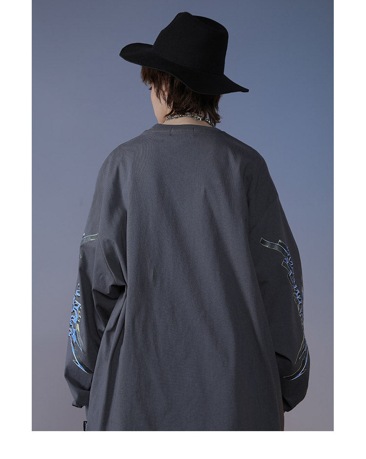 Men Hip Hop T Shirt Streetwear Retro Angel Print Harajuku Tshirt