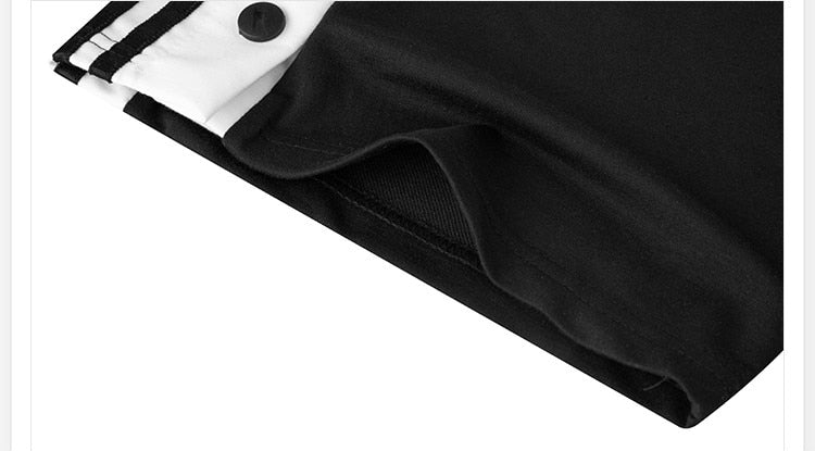 Hip Hop Retro Side Slip Fastener Shorts Men Casual Wear Sports Short